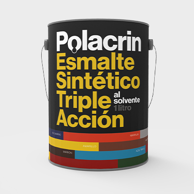 Polacrin Esmalte Sint&eacute;tico Triple Acci&oacute;n